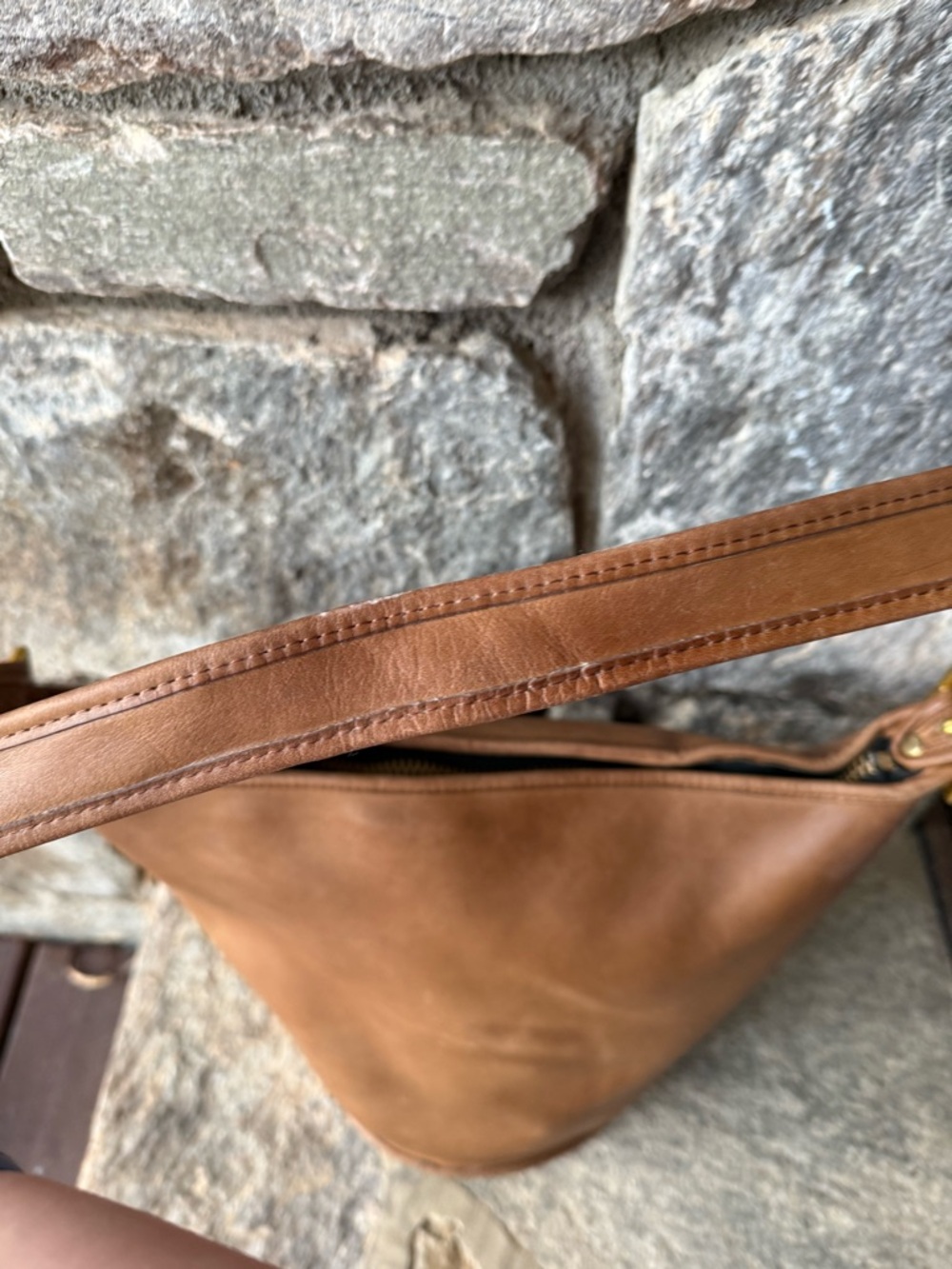 Vintage Coach Leather duffle sac feeder bag - Picture 8 of 8